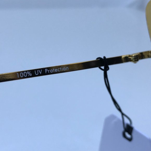 Leith Sunglasses Women Sunglasses Gold Plated Cat - Picture 10 of 14